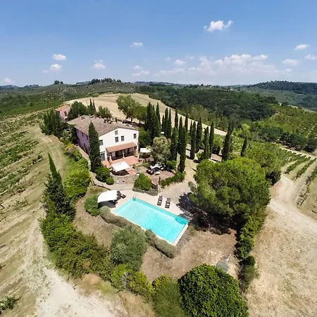Tre Colli - In The Heart Of Tuscany Villa Certaldo